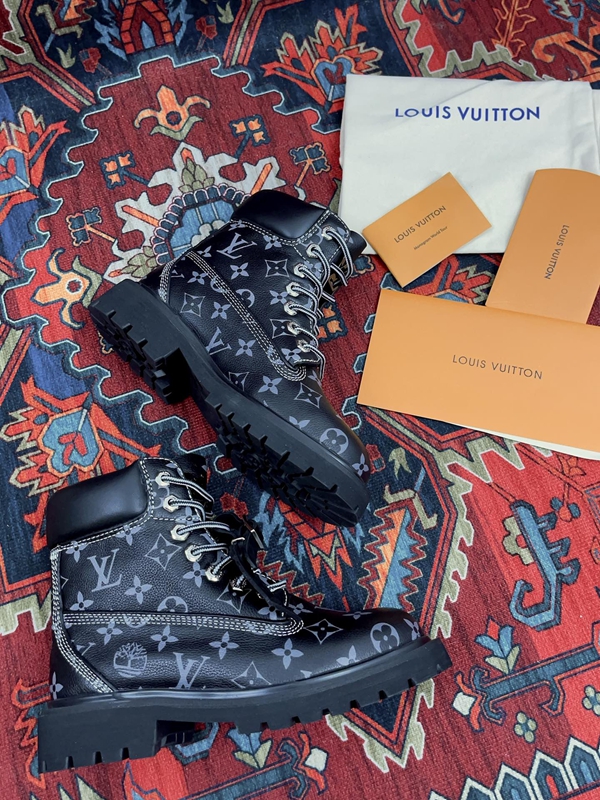 ルイヴィトン靴側面デザイン